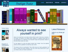 Tablet Screenshot of boutiquebooks.co.za